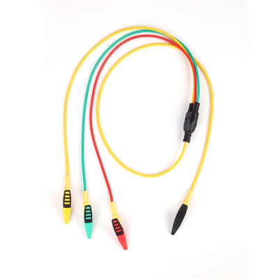 ETA4533一转三鳄鱼夹线